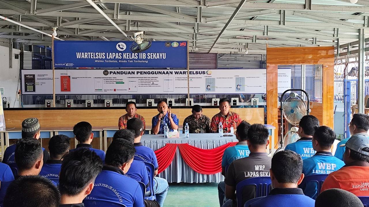 Kalapas Sekayu Berikan Pengarahan ke WBP, Tekankan Pentingnya Menjaga Keamanan dan Ketertiban