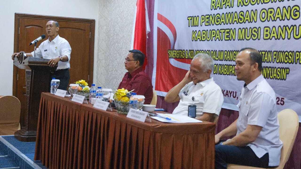 Penguatan Pengawasan Orang Asing, Pemkab Muba Dorong Sinergi Lintas Instansi Lewat Rapat TIMPORA