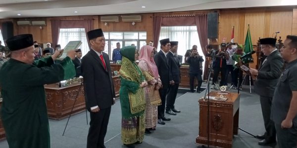 Lima Anggota DPRD OKU PAW Resmi Dilantik