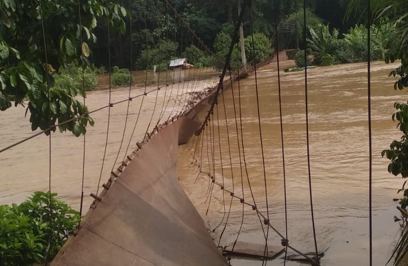 15 Orang Anak di Desa Karang Agung OKU Hanyut Terbawa Arus Banjir