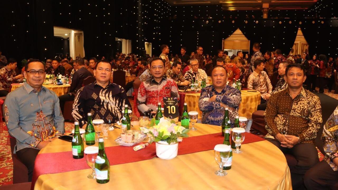 Kakanwil Kemenkum Sumsel Hadiri Acara Kenal Pamit Kapolda Sumsel