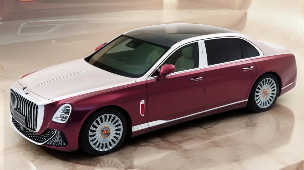 Bikin Rolls-Royce Ketar-Ketir, Hongqi Guoya Tampil Super Mewah