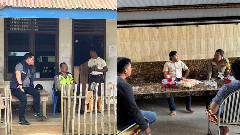 Cegah Konflik Sengketa Lahan, Polres OKI Gelar Patroli Dialogis di Desa Sungai Sodong dan PT SWA