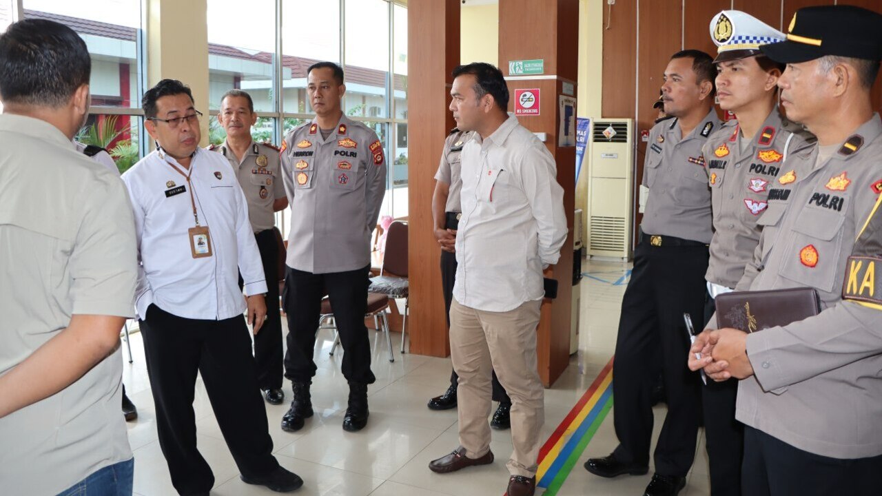 Polda Sumsel Tinjau Kualitas Layanan Publik di Polres Muara Enim