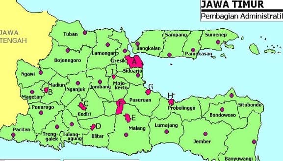 Profil 2 Kota dan 4 Kabupaten Gabung Provinsi Baru Provinsi Malang Raya Pemekaran Provinsi Jawa Timur
