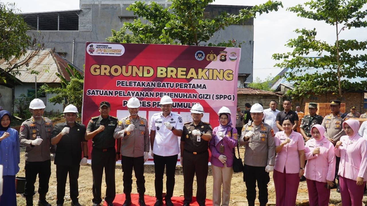 Polres Prabumulih Bangun Dapur SPPG, Target Layani 3.942 Pelajar