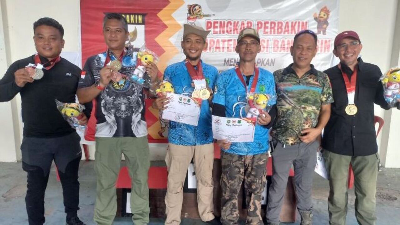 Pejuang Tim Menembak Muba di  Porprov XV Sumsel Raih 17 medali emas, 10 perak, dan 14 perunggu