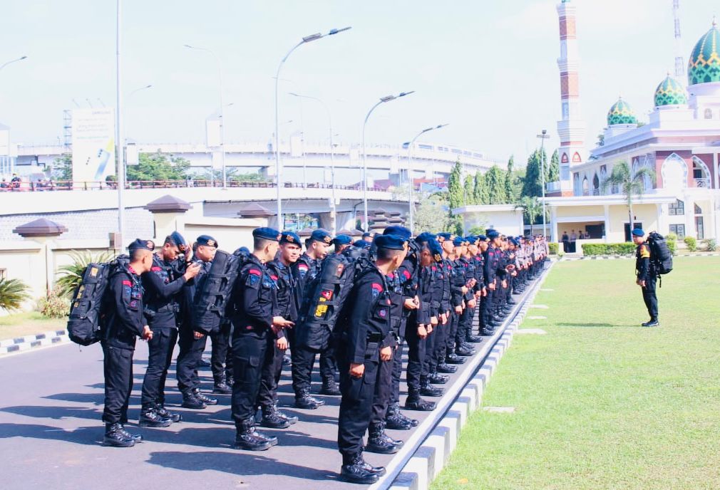 170 Personel BKO Operasi Mitigasi Karhutla, Kapolda Sumsel : Segera Padamkan Api Sebelum Membesar