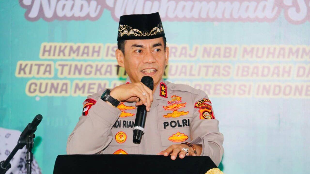 Rekrutmen Polri 2025 :Kapolda Sumsel Irjen Andi Rian Djajadi Ingatkan Jangan Ada Yang Cawe-Cawe