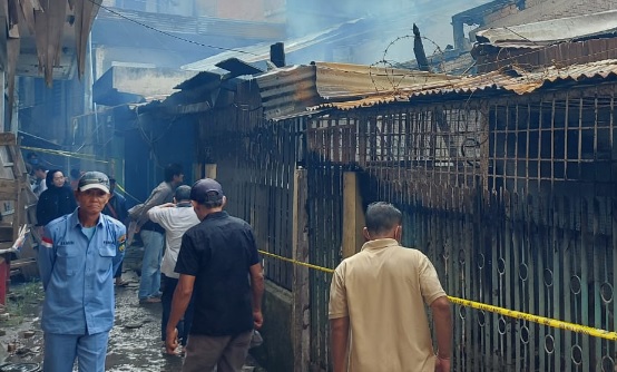 5 Bedeng Terbakar, Ini yang Dilakukan Dinas Sosial Kota Prabumulih