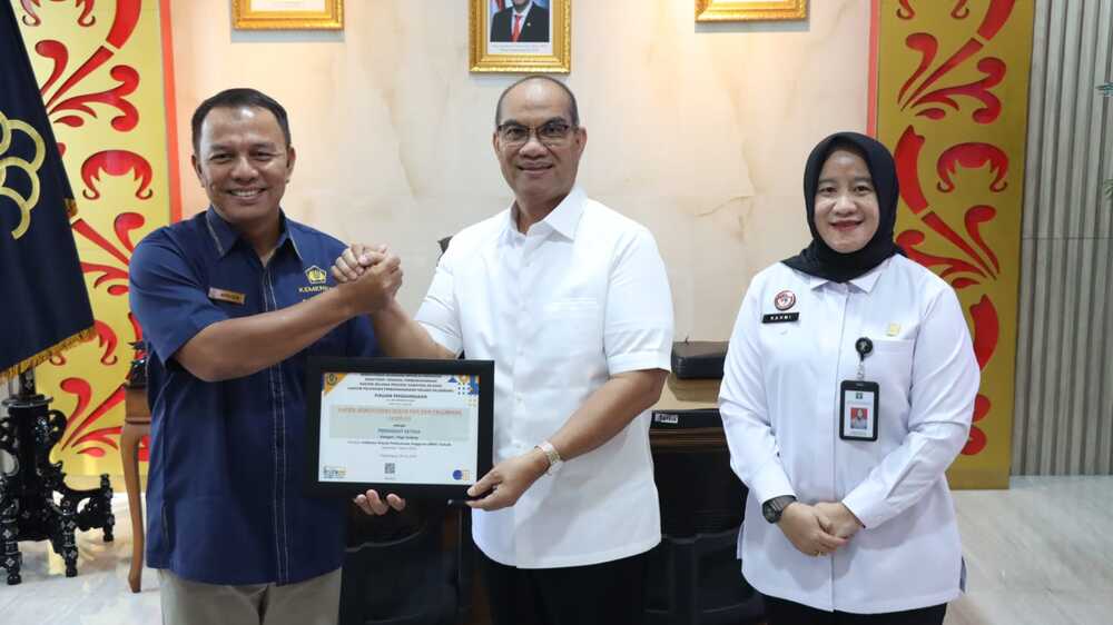  KPPN Palembang Apresiasi Kinerja Pelaksanaan Anggaran Kanwil Kemenkumham Sumsel