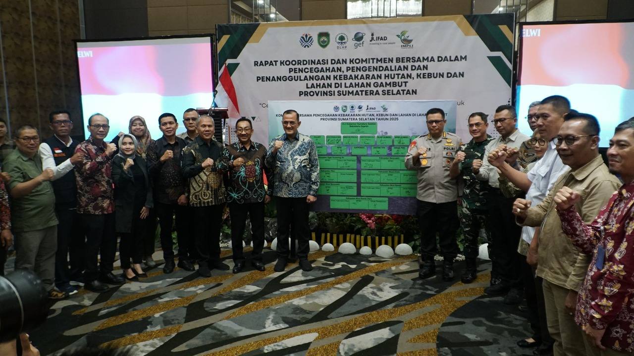 Pemprov Sumsel Kerahkan Segala Daya Tangani Karhutla