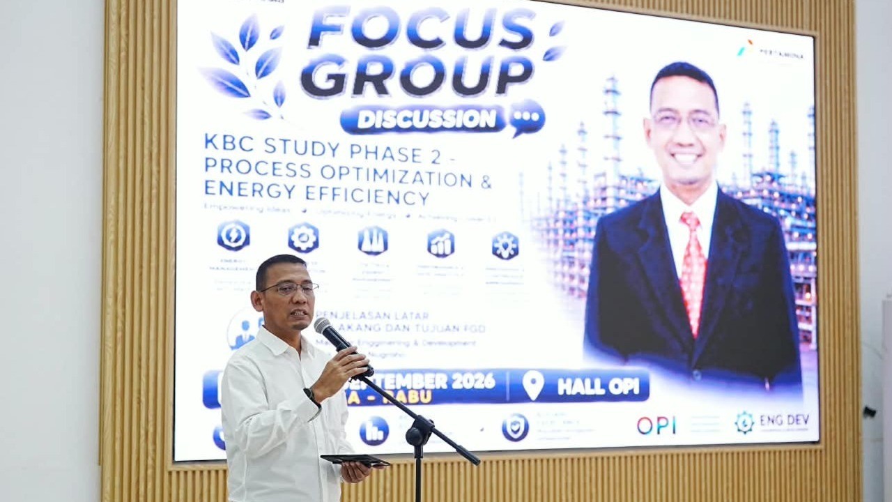 Kilang Plaju Dorong Efisiensi Energi Lewat FGD KBC Study Phase 2