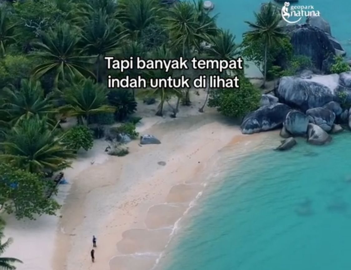 Seni Alam di Pantai Batu Kasah Natuna, Pesona Kecantikan di Belahan Bumi Indonesia