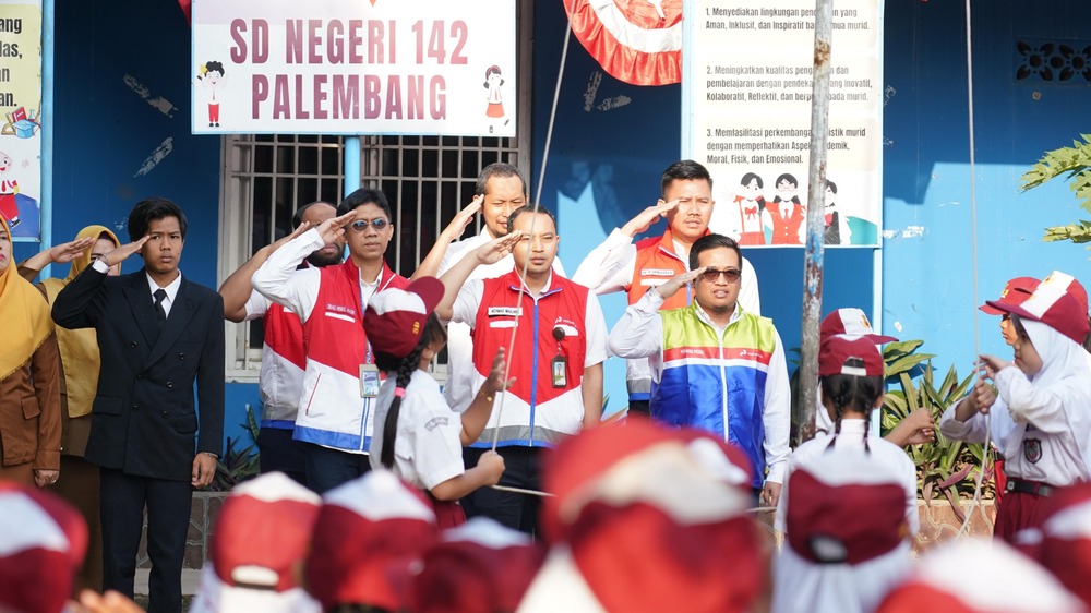  Merayakan Kemerdekaan RI ke-79: Pertamina Gelar Program Edukasi PEN 7.0 untuk Anak SD di Palembang