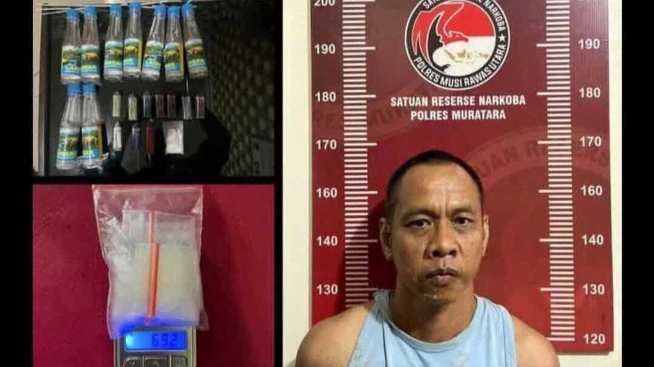 Pengedar Serbu Setan di Muratara Disapu Polres Muratara