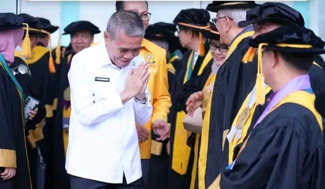 Wabup Ardani Hadiri PKKMB Unsri, Siap Berikan Rasa Aman dan Nyaman bagi Mahasiswa Baru