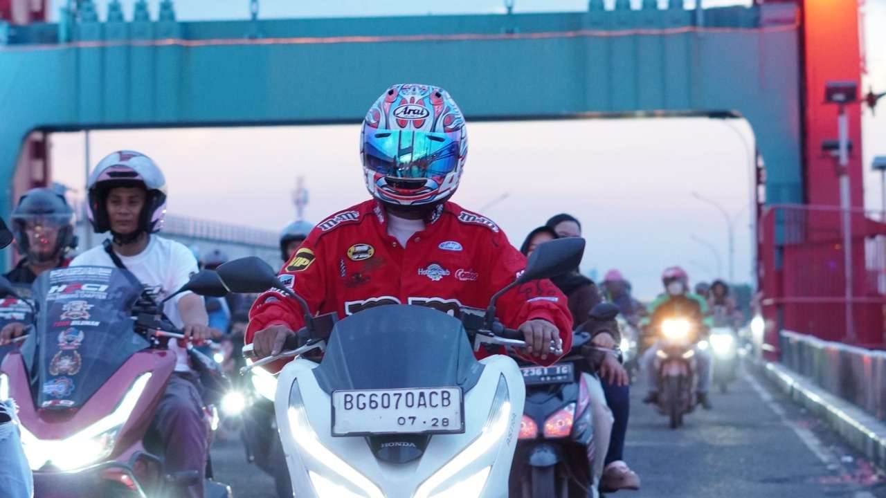 NGASAB, Gaya Baru Experience Ride Komunitas Honda Palembang