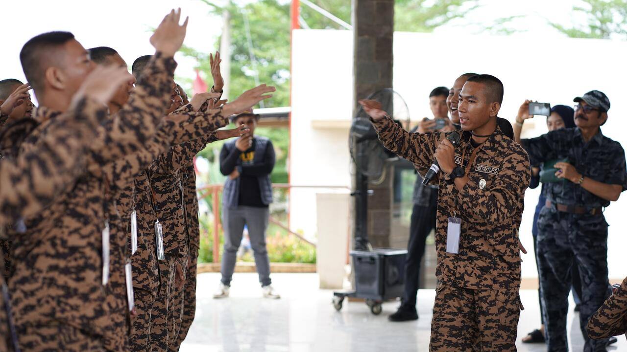 Retret Laskar Pandu Satria Tanamkan Nilai Disiplin dan Anti-Kekerasan bagi Pelajar Sumsel