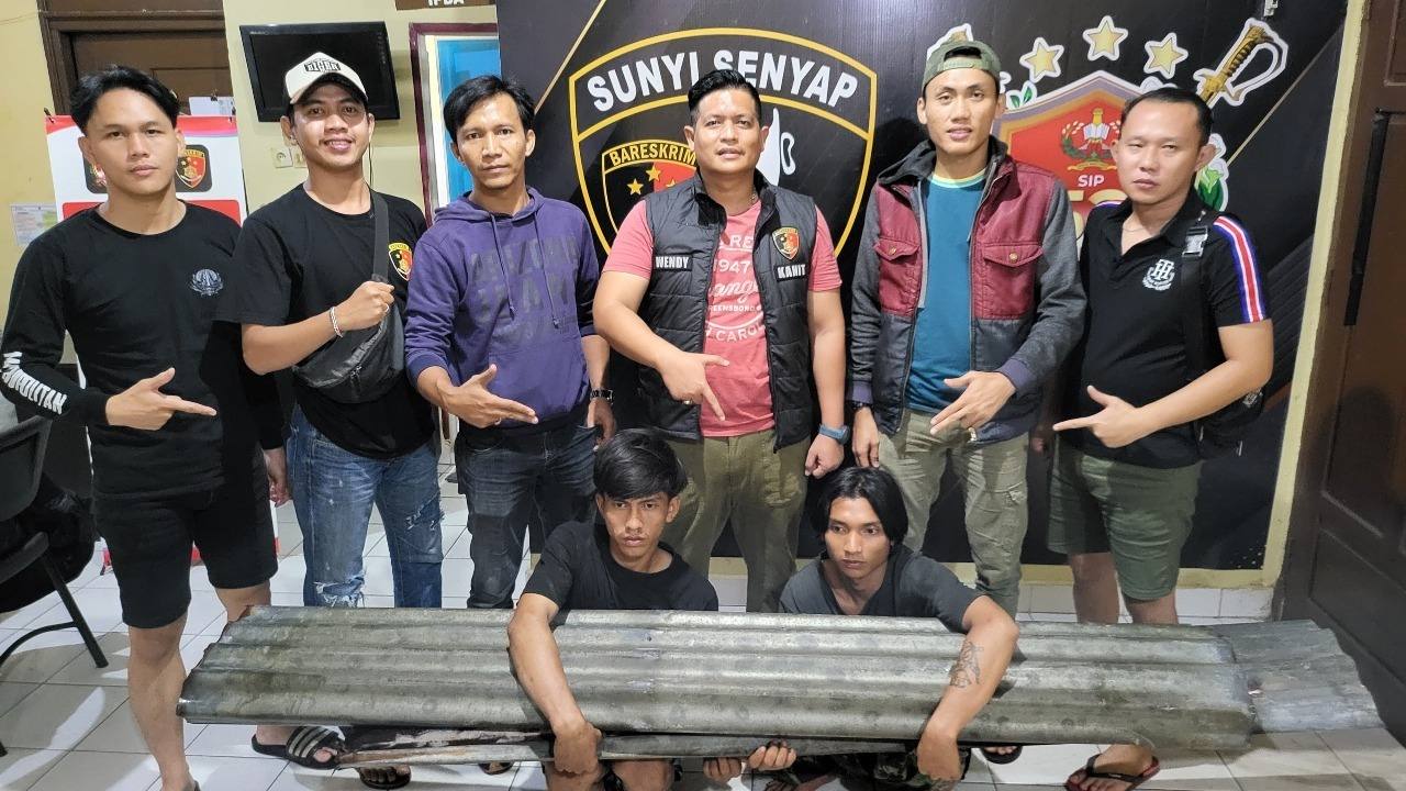 Bobol Bedeng 5 Pintu, 2 Pemuda di Prabumulih Ditangkap Tim Sunyi Senyap