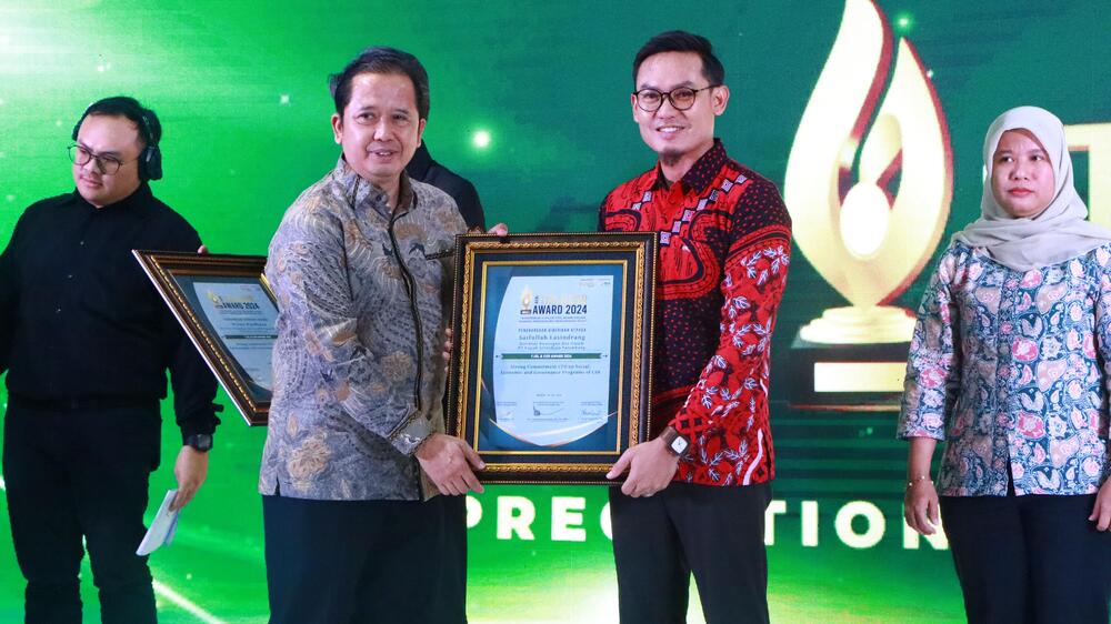 Dukung Pencapaian SDGS, Pusri Berhasil Meraih Penghargaan Platinum pada TJSL dan CSR Award 2024