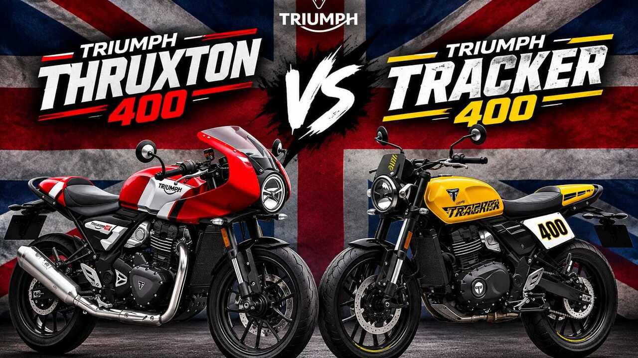 Triumph Thruxton 400 vs Tracker 400: Selisih Rp6 Juta, Pilih Mana? 