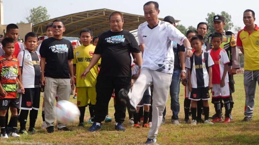 Geliatkan Kembali Sepak Bola, KNPI Prabumulih Gelar Festival Sepak Bola U10 dan U12 KNPI Cup 2024
