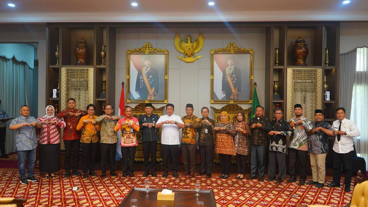 Kanwil Kemenkum Sumsel Lakukan Koordinasi dengan Dekranasda, Inventarisasi Produk Kerajinan Daerah
