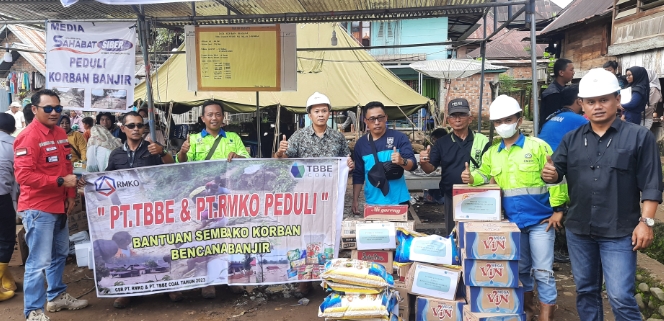 RMK Energy Salurkan Bantuan Kemanusiaan Korban Banjir