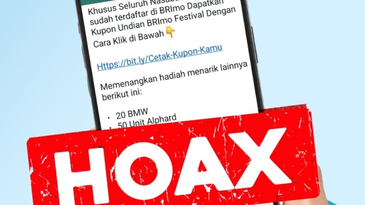 BRI Imbau Masyarakat Waspada Bahaya Klik Tautan Palsu