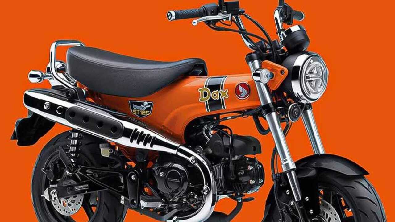 Honda ST125 Dax 2026 Muncul dengan Warna Orange, Makin Playful dan Ikonik!