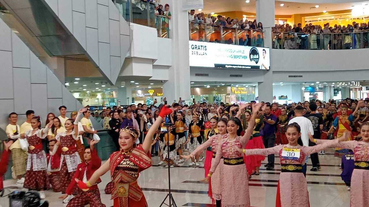 Palembang Catat Peserta Terbanyak Indonesia Menari 2025,  #MenariDiMall Serentak di 11 Kota