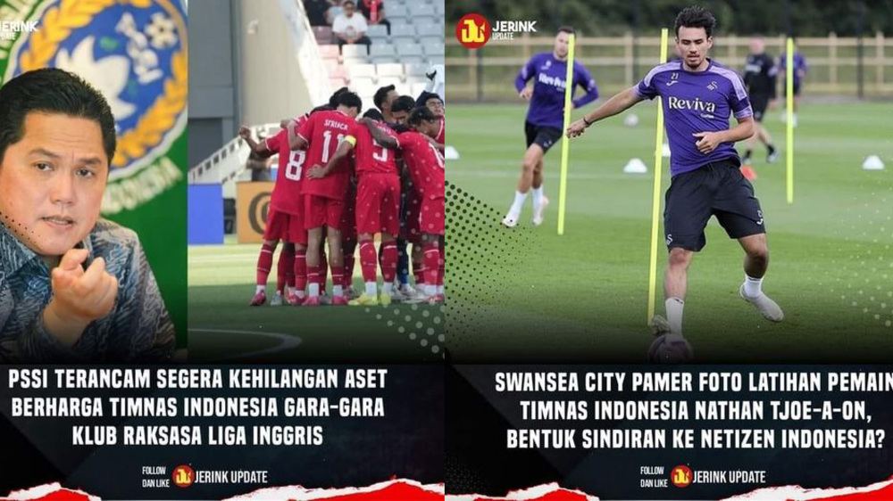  Timnas Indonesia ; Terancam Kehilangan Gabriel Han Willhoft , Nathan Tjoe-A-On Curi Perhatian di Swansea City