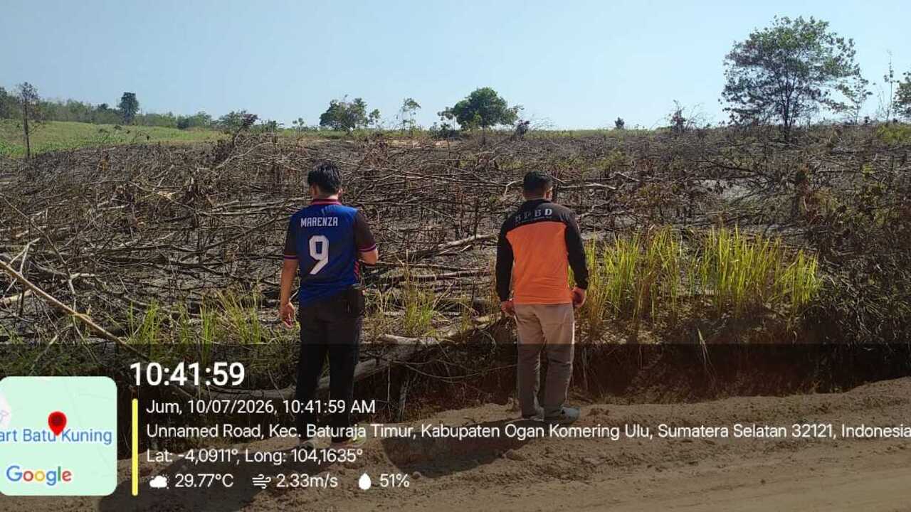 Empat Wilayah di Sumsel Tertinggi Hotspot, Kabupaten OKU Salah Satunya