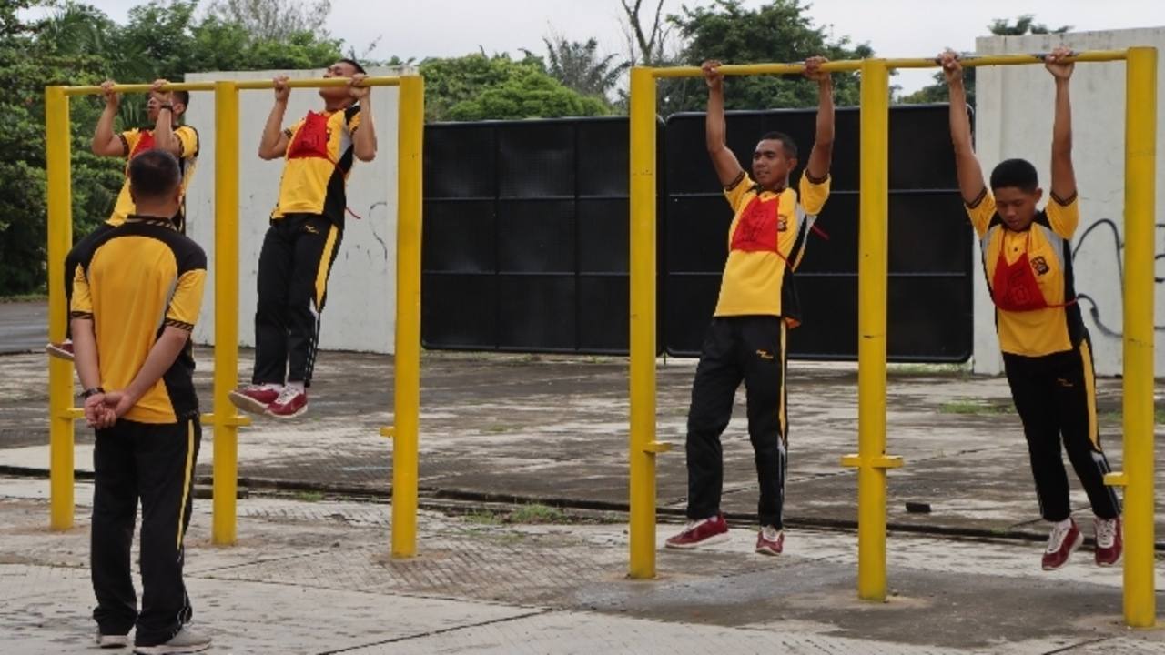 Tingkatkan Kebugaran Personel, Gelar Tes Kesamaptaan Jasmani Berkala