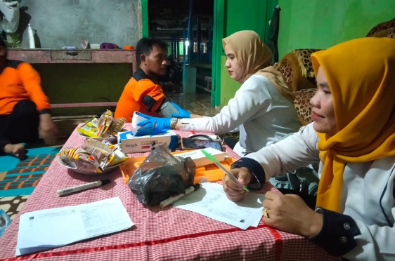 Pastikan Relawan Satgas Karhutla Sehat dan Bugar, Nakes di OKI Ikut Ambil Peranan