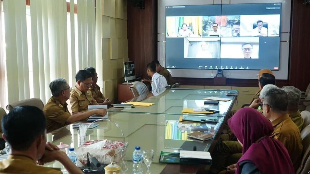 Ikuti Rakor Bersama Mendagri, Pj Wako Prabumulih: Ada Tiga Hal yang Harus Disikapi