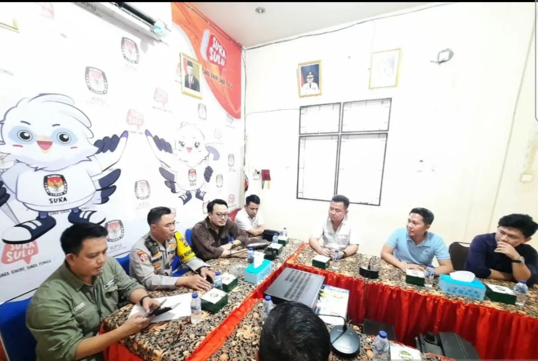 Polres OKU dan KPU Perkuat Sinergitas Jelang Pilkada 2024