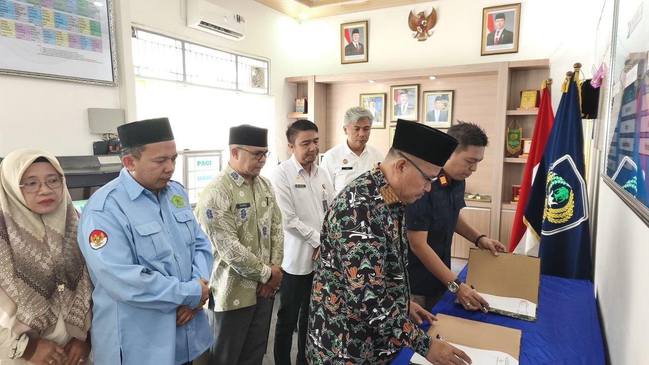 Rutan Baturaja Laksanakan Penandatanganan Kerja Sama dengan Kemenag OKU