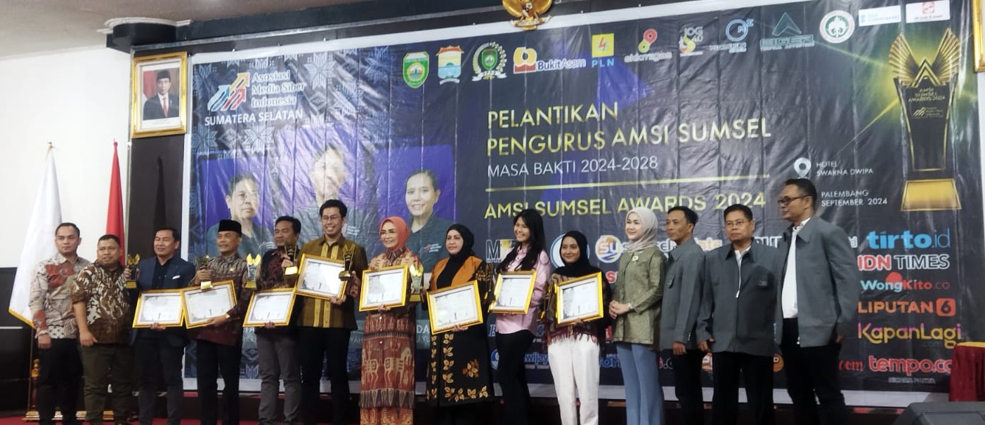 AMSI Sumsel Award 2024: Apresiasi terhadap Lembaga dan Tokoh di Bumi Sriwijaya