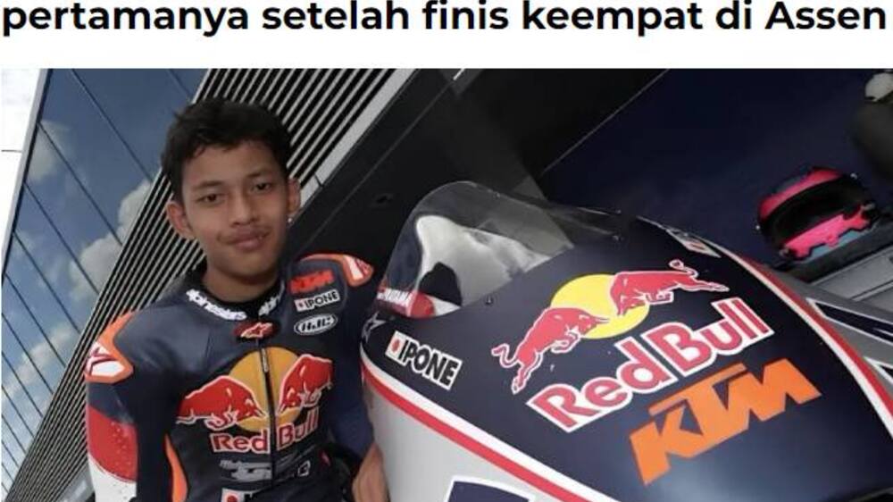 Aksi Memukau Veda Ega Pratama di Assen: Nyaris Podium