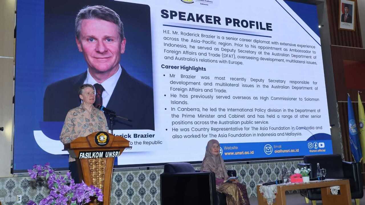 UNSRI Hadirkan Dubes Australia, Perkuat Kolaborasi Pendidikan dan Riset Internasional