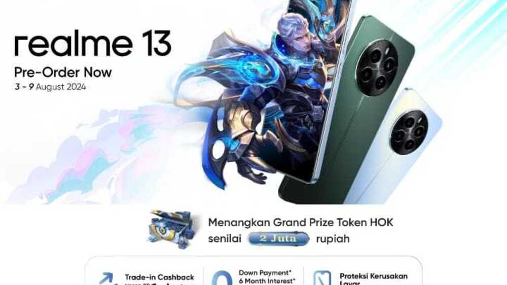  realme Kenalkan realme 13: Solusi Unggul untuk Masalah Gaming pada Smartphone