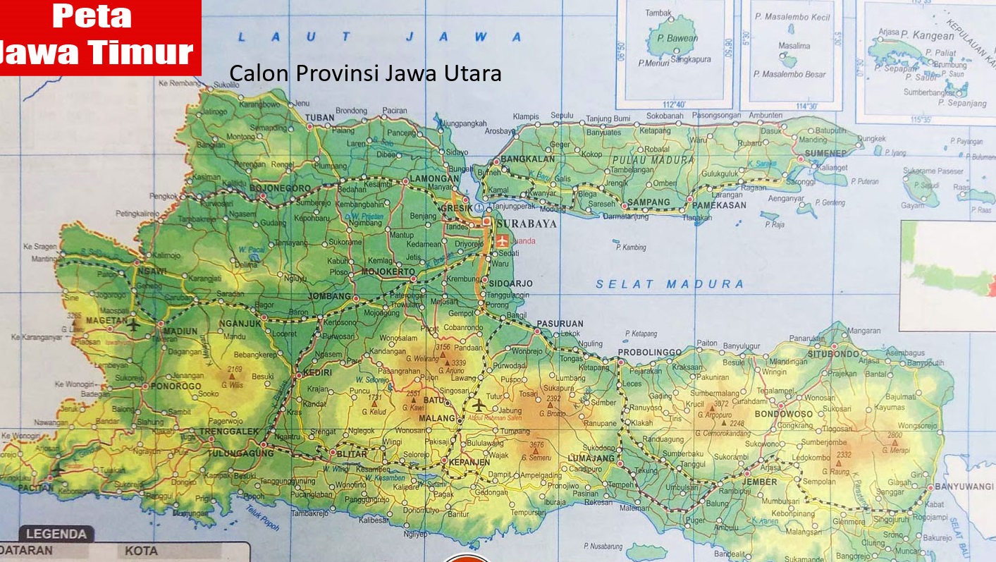 Pemekaran Provinsi Jawa Utara: Eksplorasi Potensi Blora dan Tantangan Lingkungan di Jawa Timur