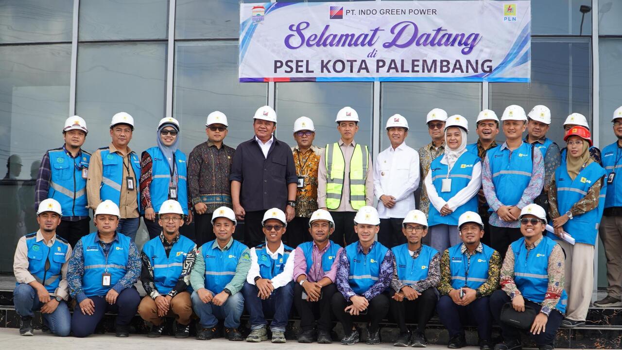 Herman Deru Dampingi Wapres Gibran Tinjau PSEL Palembang