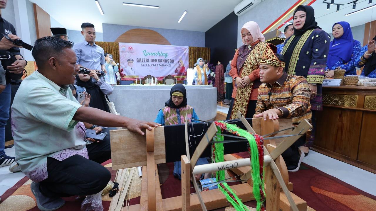 Wadah Kreativitas! Galeri Dekranasda Jadi Etalase Produk IKM Palembang