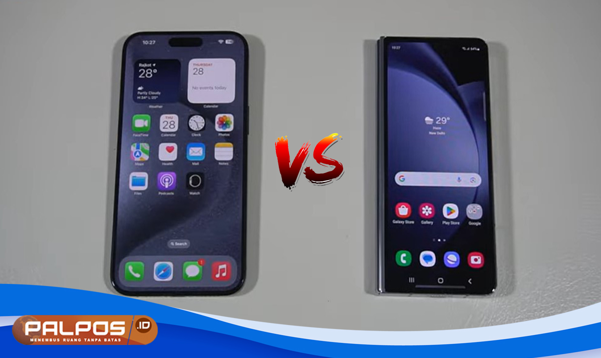 Persaingan Sengit iPhone 15 Pro Max Vs Samsung Galaxy Z Fold 5 : Dari Desain hingga Performa dan Harga !