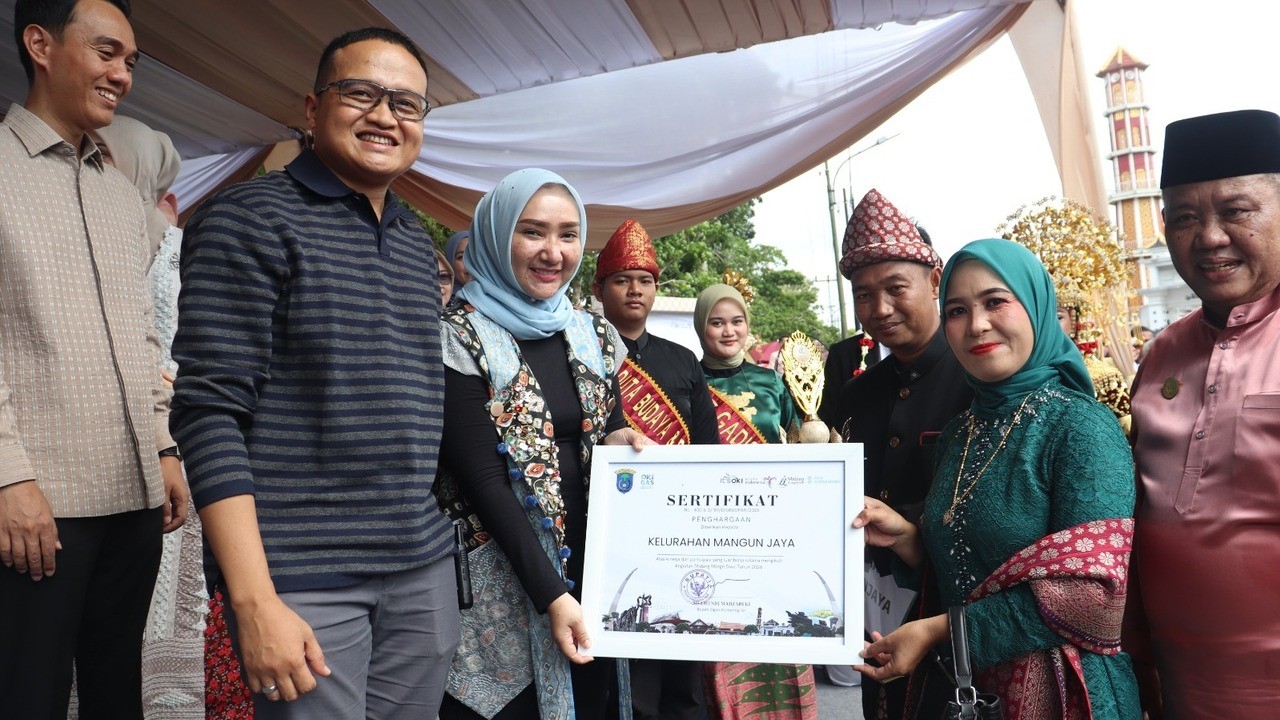 Wujud Kepedulian Budaya, Dandim 0402/OKI Hadiri Midang Morge Siwe Bersama Forkopimda OKI