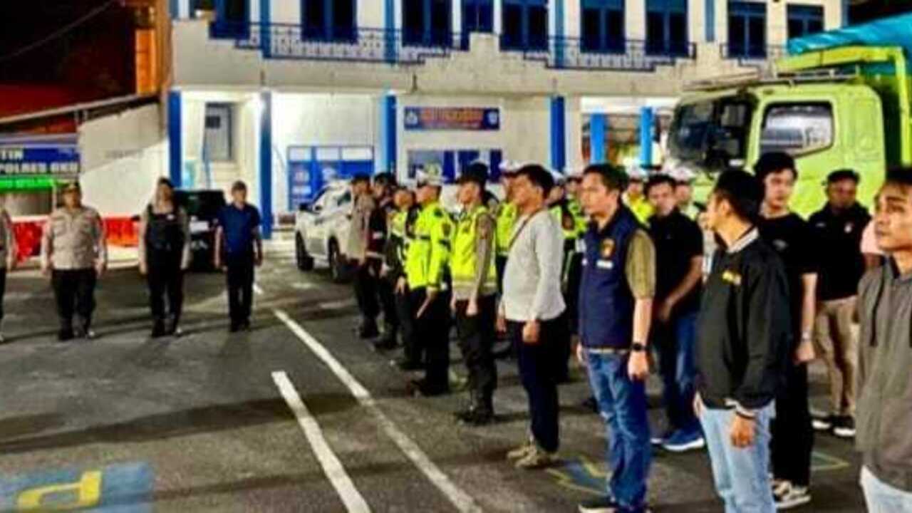 Polres OKU Gelar KRYD dalam Rangka Ops Sikat Musi 2025, Fokus Antisipasi 3C dan Balap Liar