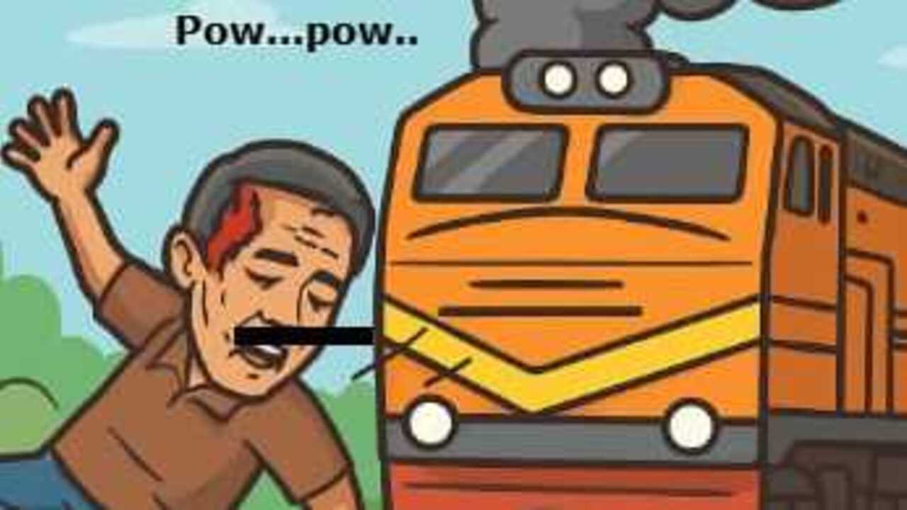 Warga OKU Tewas Ditabrak Kereta Api